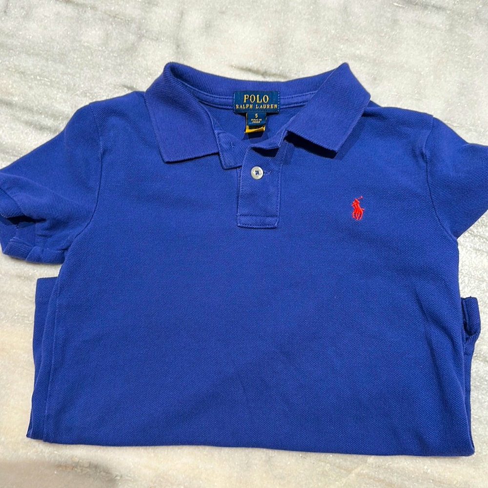 Boys size 5 Blue Ralph Lauren Polo